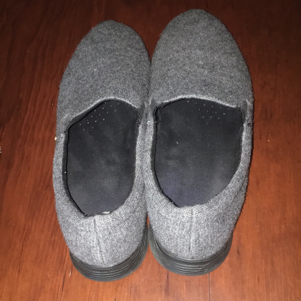 Men’s Abeo Lite Dakota Grey wool upper slipon 10.5